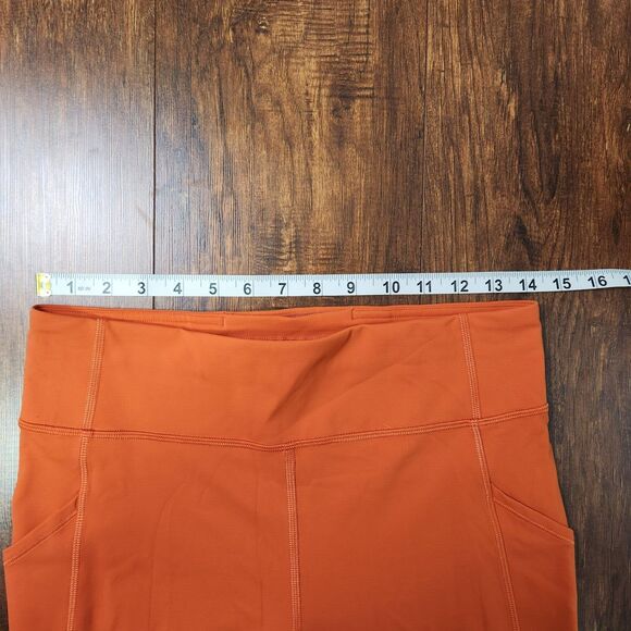 Lululemon Invigorate High-Rise Tight 25" leggings Brick size 10 - Picture 4 of 6